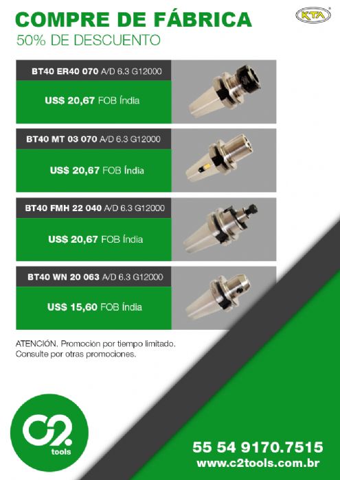 PORTAHERRAMIENTAS Y HERRAMIENTAS DE CORTE CARBURO